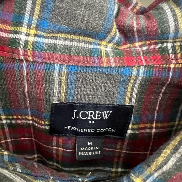 J Crew Plaid Button Down - Picture 3 of 3
